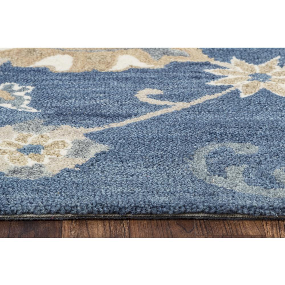 Napoli Blue 9' x 12' Hand-Tufted Rug- NP1003. Picture 4