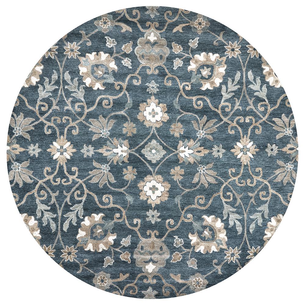 Napoli Blue 9' x 12' Hand-Tufted Rug- NP1003. Picture 13