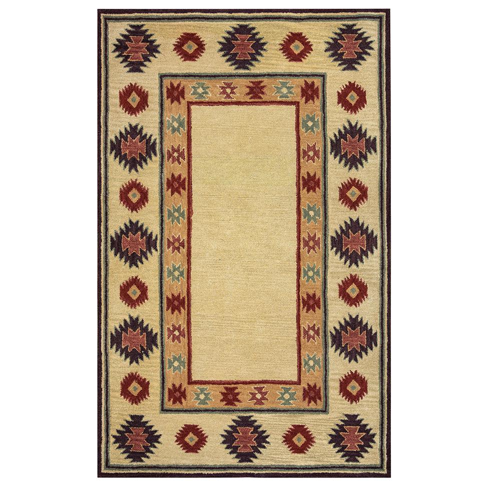 Ryder Neutral 8' Round Hand-Tufted Rug- RY1007. Picture 10
