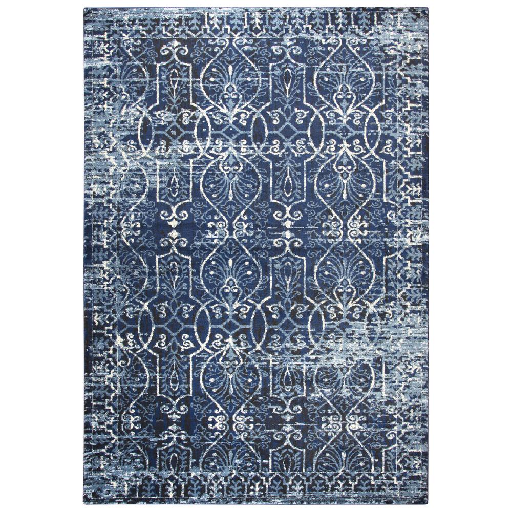 Power Loomed Cut Pile Polypropylene Rug, 6'7" x 9'6". Picture 1