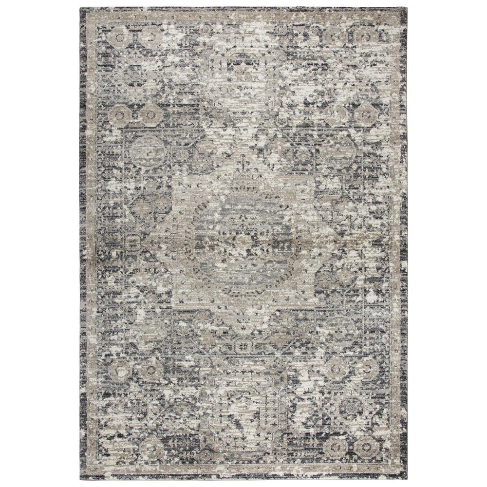 Power Loomed Cut Pile Polypropylene Rug, 6'7" x 9'6". Picture 1