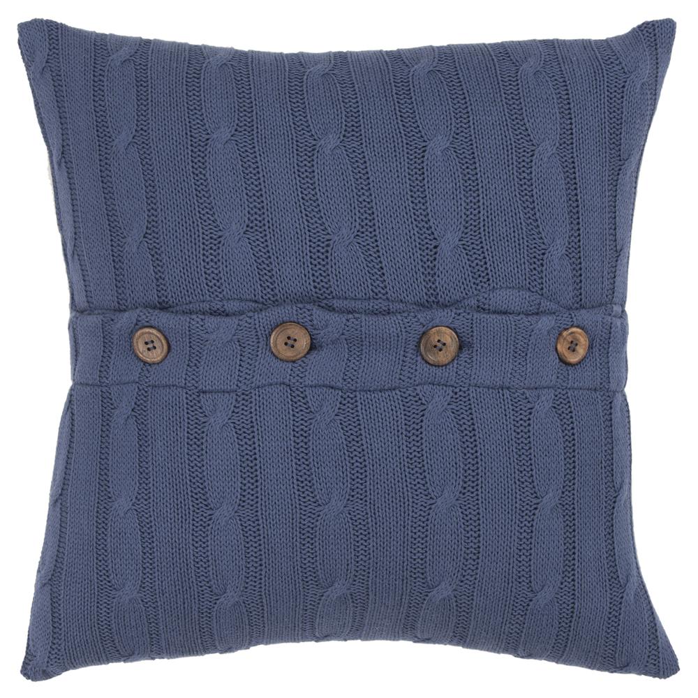 Rizzy Home 18" x 18" Pillow- T05009. Picture 1