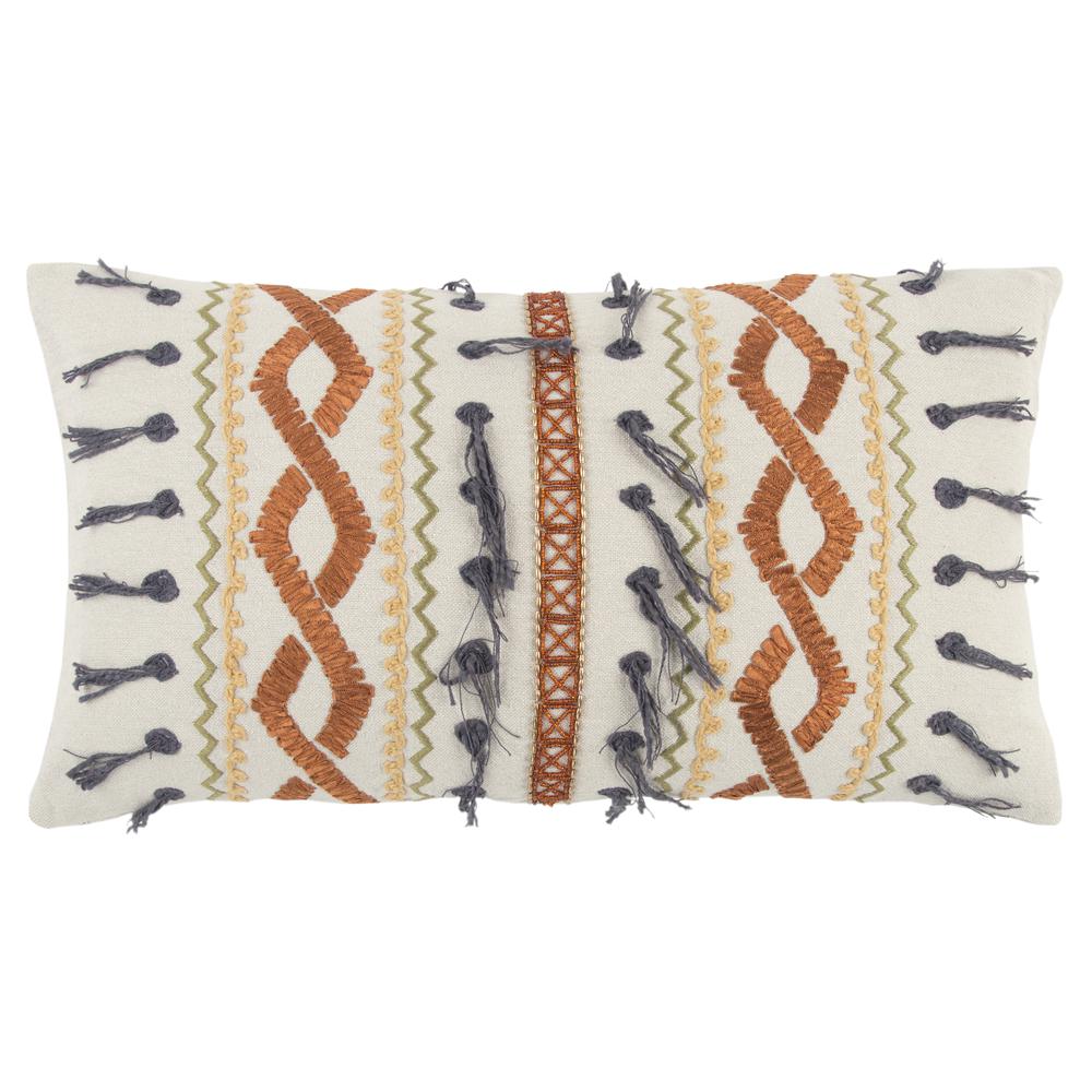 Rizzy Home 14" x 26" Pillow- T13108. Picture 1