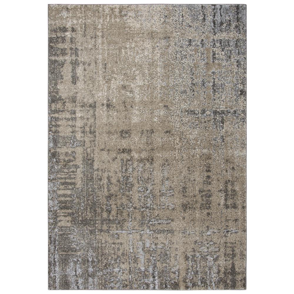Venice Neutral 6'7" x 9'6" Power-Loomed Rug- VI1006. Picture 4