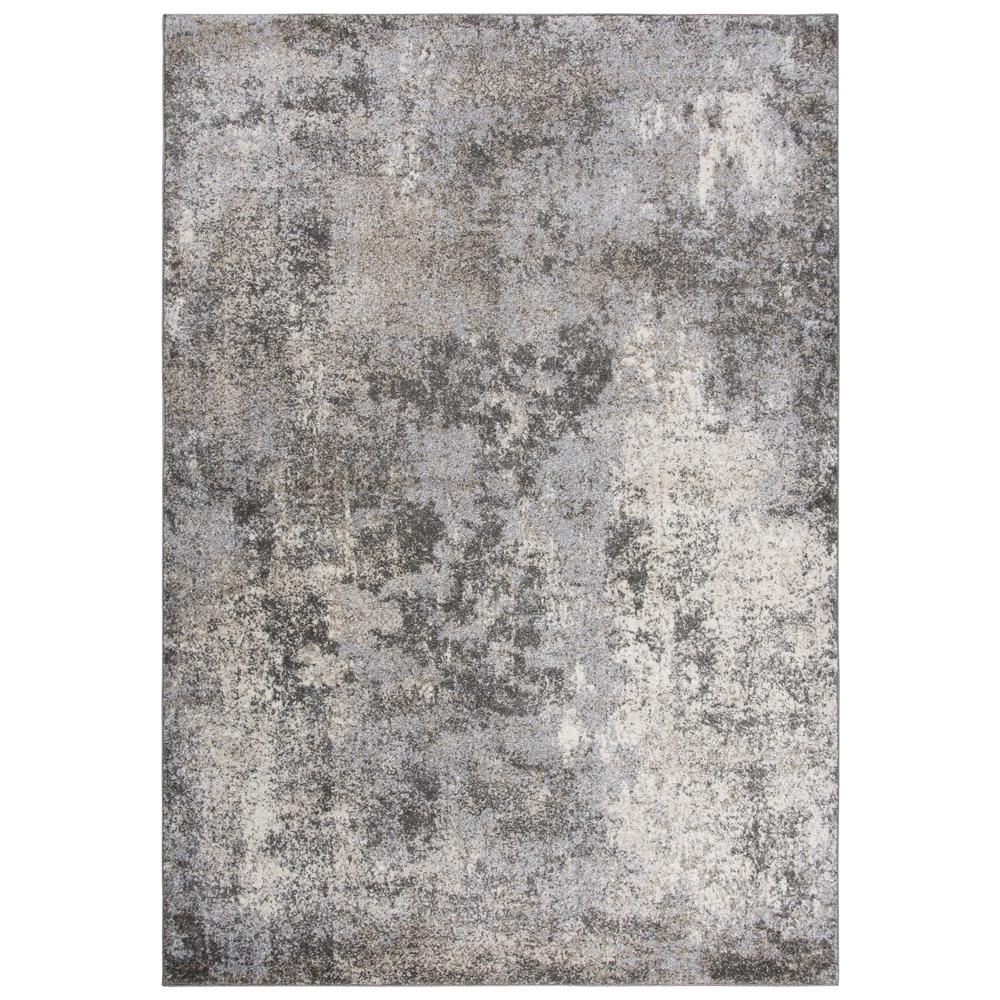 Venice Gray 6'7" x 9'6" Power-Loomed Rug- VI1008. Picture 4