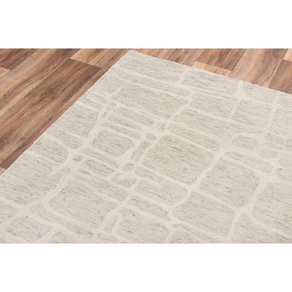 Winston Neutral 5' x 8' Hand-Tufted Rug- WST106. Picture 8