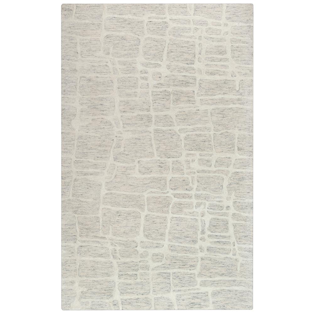 Winston Neutral 5' x 8' Hand-Tufted Rug- WST106. Picture 4