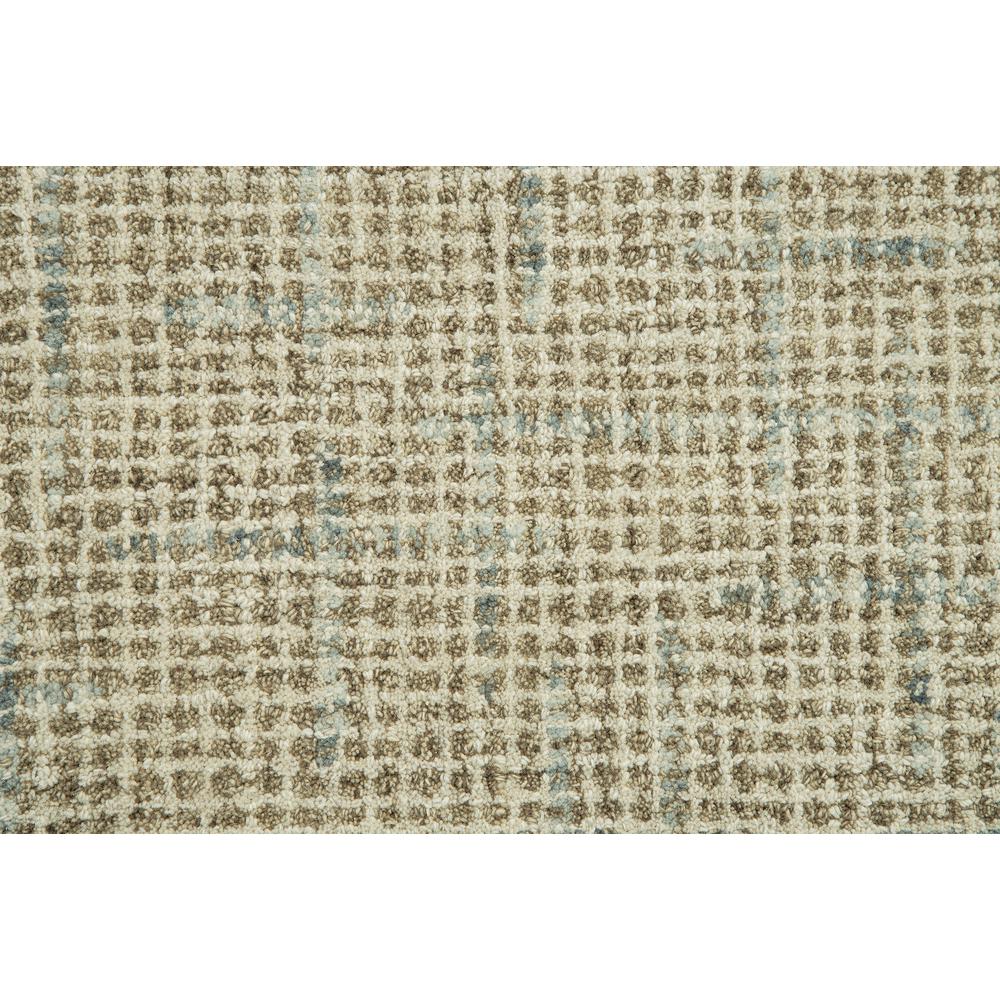 Hand Tufted Loop Pile Wool Rug, 5' x 7'6". Picture 9