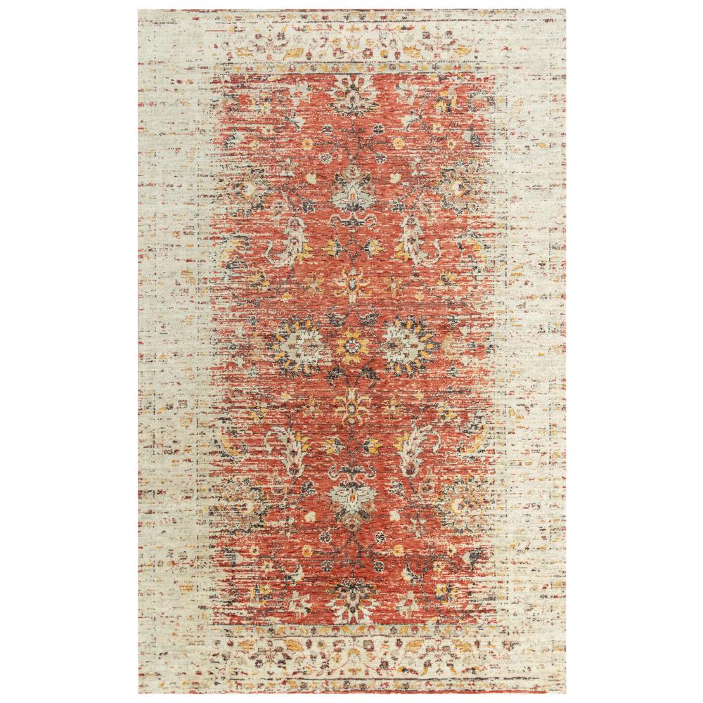 Hybrid Cut Pile Wool Rug, 5' x 8'. Picture 4