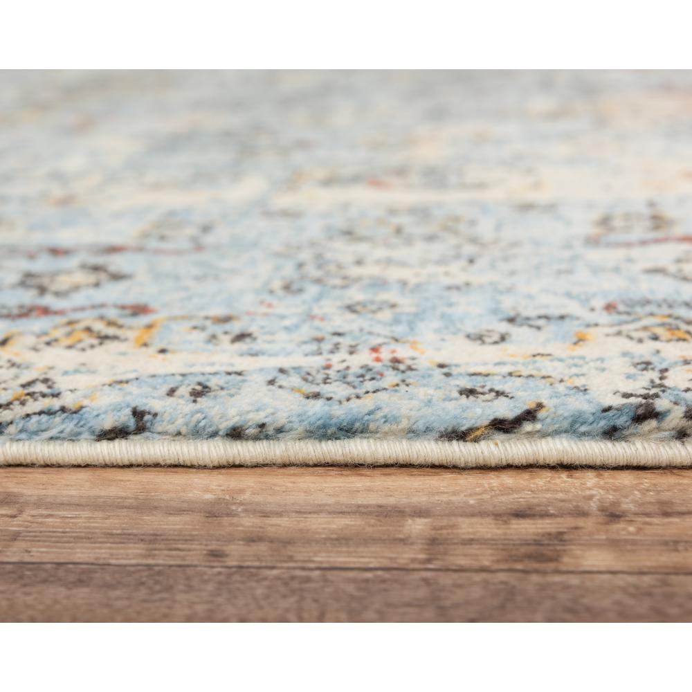 Infinity Blue 5' x 8' Hybrid  Rug- 008107. Picture 5