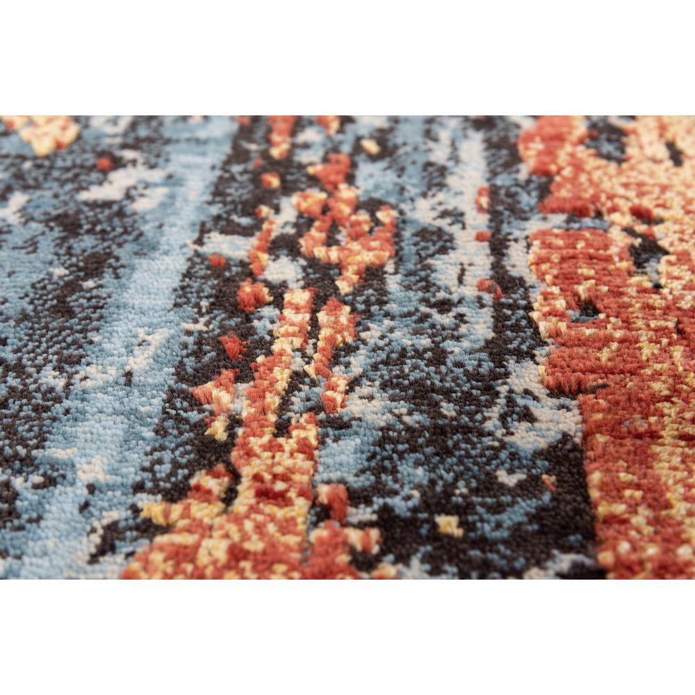 Alure Blue 5' x 8' Hybrid Rug- 009101. Picture 8