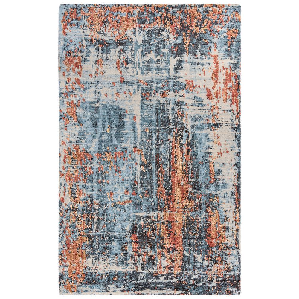 Alure Blue 5' x 8' Hybrid Rug- 009101. Picture 10