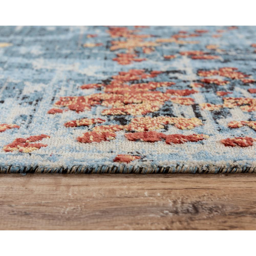 Alure Blue 5' x 8' Hybrid Rug- 009101. Picture 5