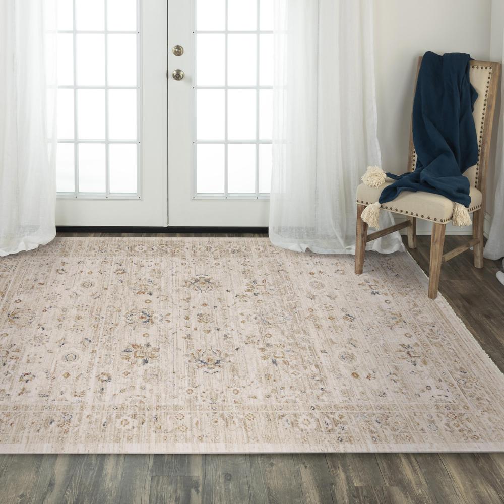 Power Loomed Cut Pile Polyester/ Polypropylene Rug, 8'10" x 11'10". Picture 2