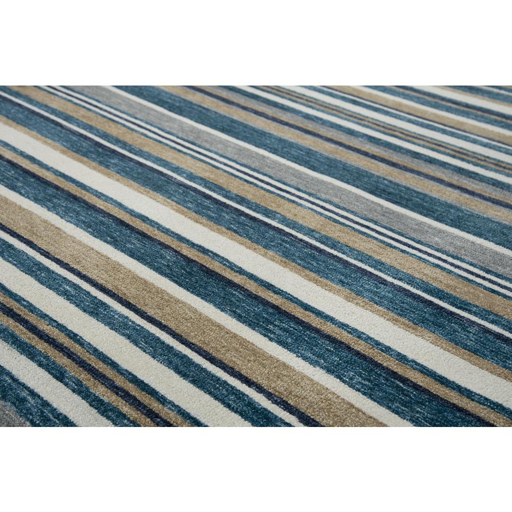 Bermuda Blue 7'6"X9'6" Hand-Tufted Rug- BMD101. Picture 16