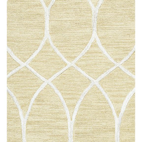 Berlin Neutral 2'6" x 8' Hand-Tufted Rug- BN1005. Picture 10
