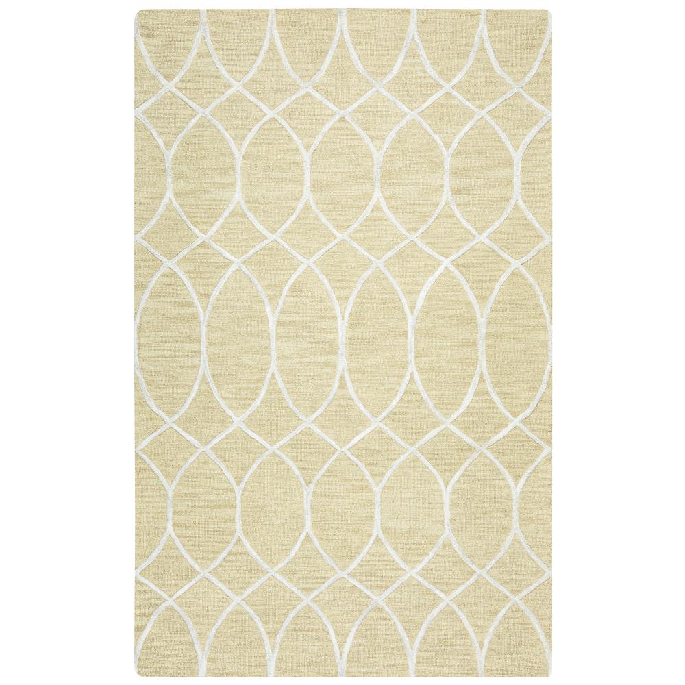 Berlin Neutral 2'6" x 8' Hand-Tufted Rug- BN1005. Picture 4