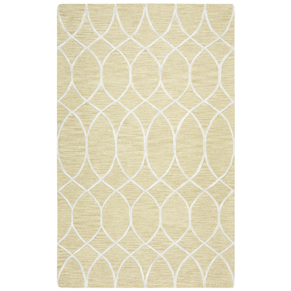 Berlin Neutral 2'6" x 8' Hand-Tufted Rug- BN1005. Picture 11