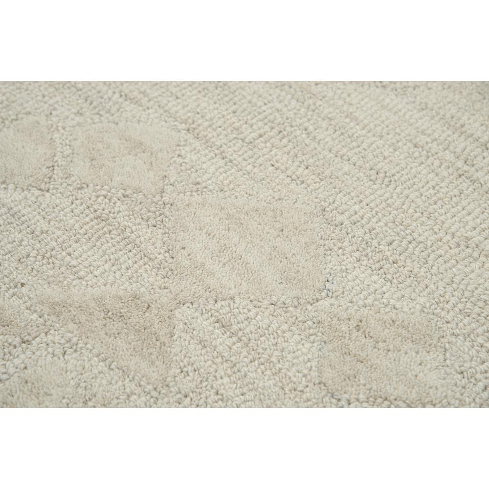 Emerson Neutral 5' x 8' Hand-Tufted Rug- ES1011. Picture 9