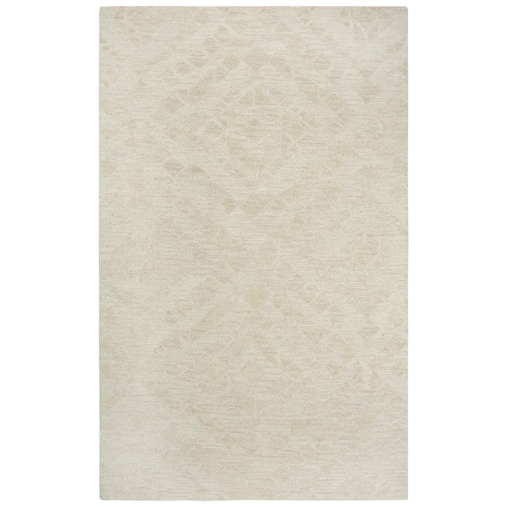 Emerson Neutral 5' x 8' Hand-Tufted Rug- ES1011. Picture 10