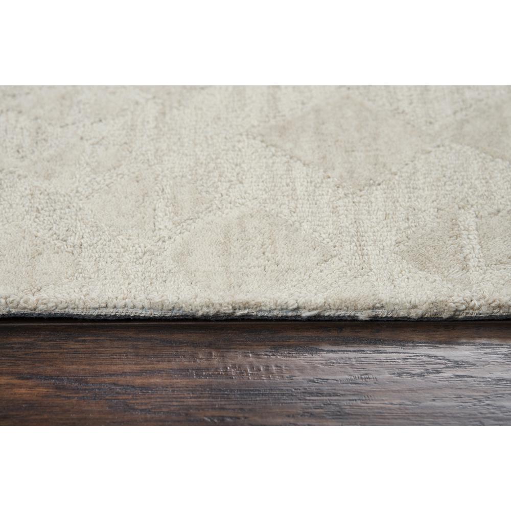 Emerson Neutral 5' x 8' Hand-Tufted Rug- ES1011. Picture 11
