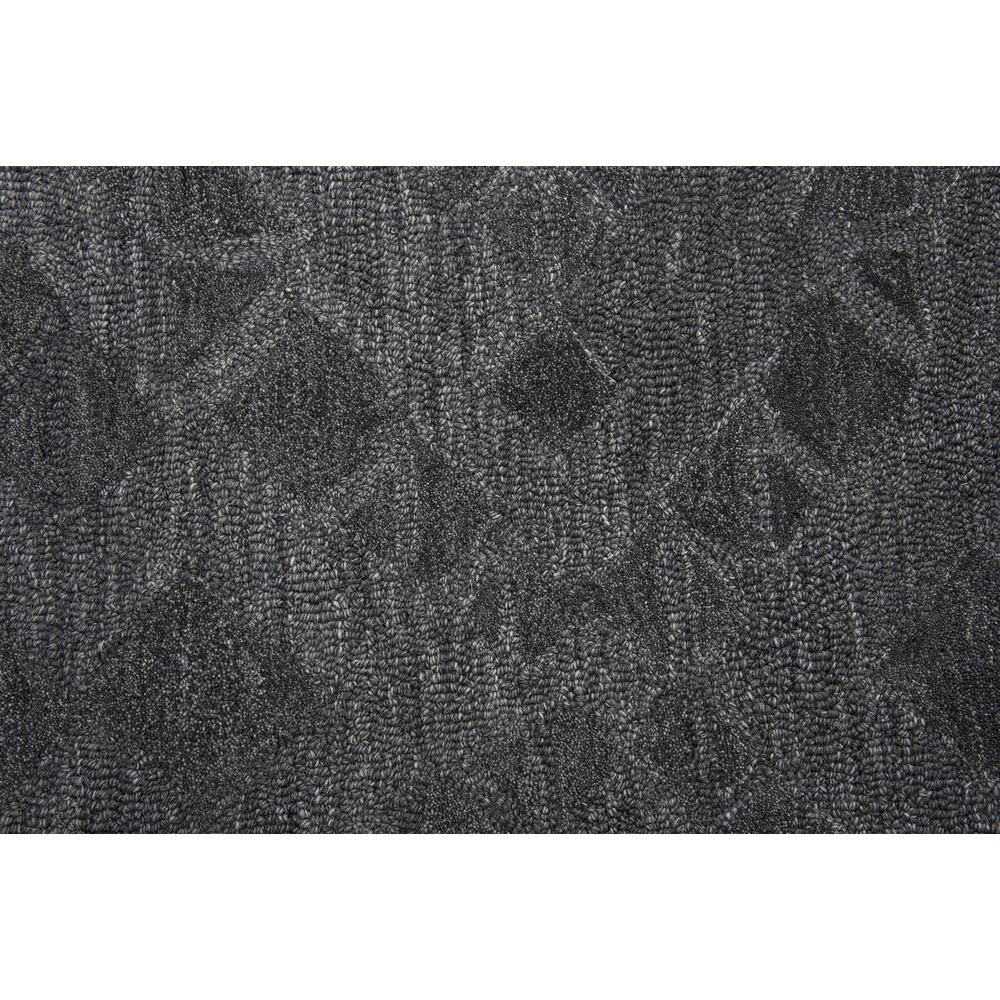 Hand Tufted Cut & Loop Pile Wool Rug, 5' x 8'. Picture 8