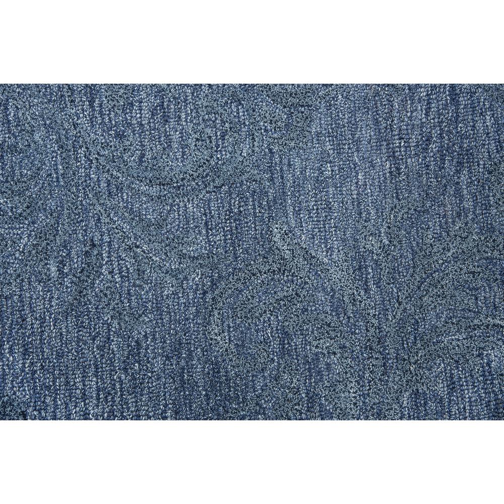 Emerson Blue 5' x 8' Hand-Tufted Rug- ES1019. Picture 8
