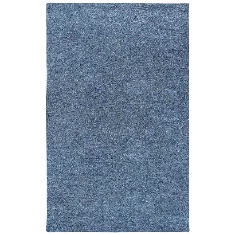 Emerson Blue 5' x 8' Hand-Tufted Rug- ES1019. Picture 10