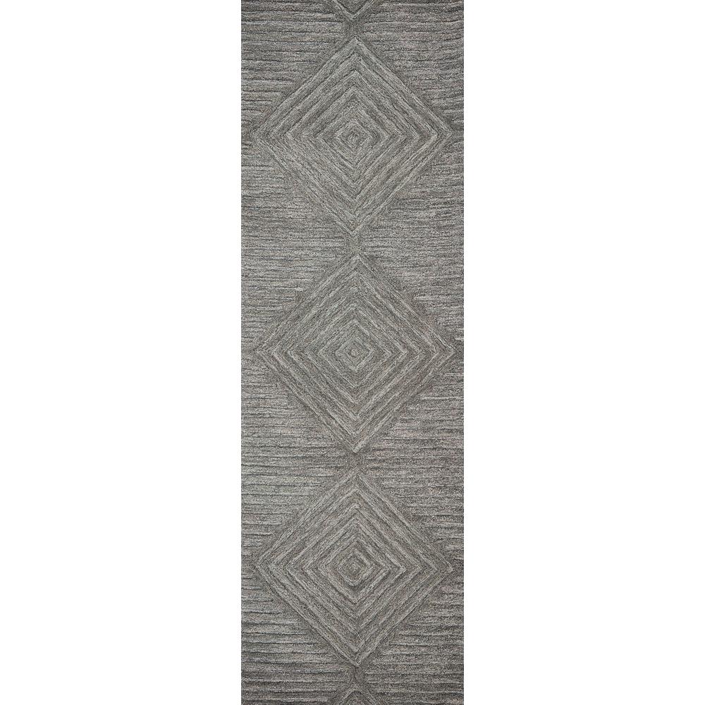Geneva Gray 5' x 8' Hand-Tufted Rug- GN1005. Picture 7