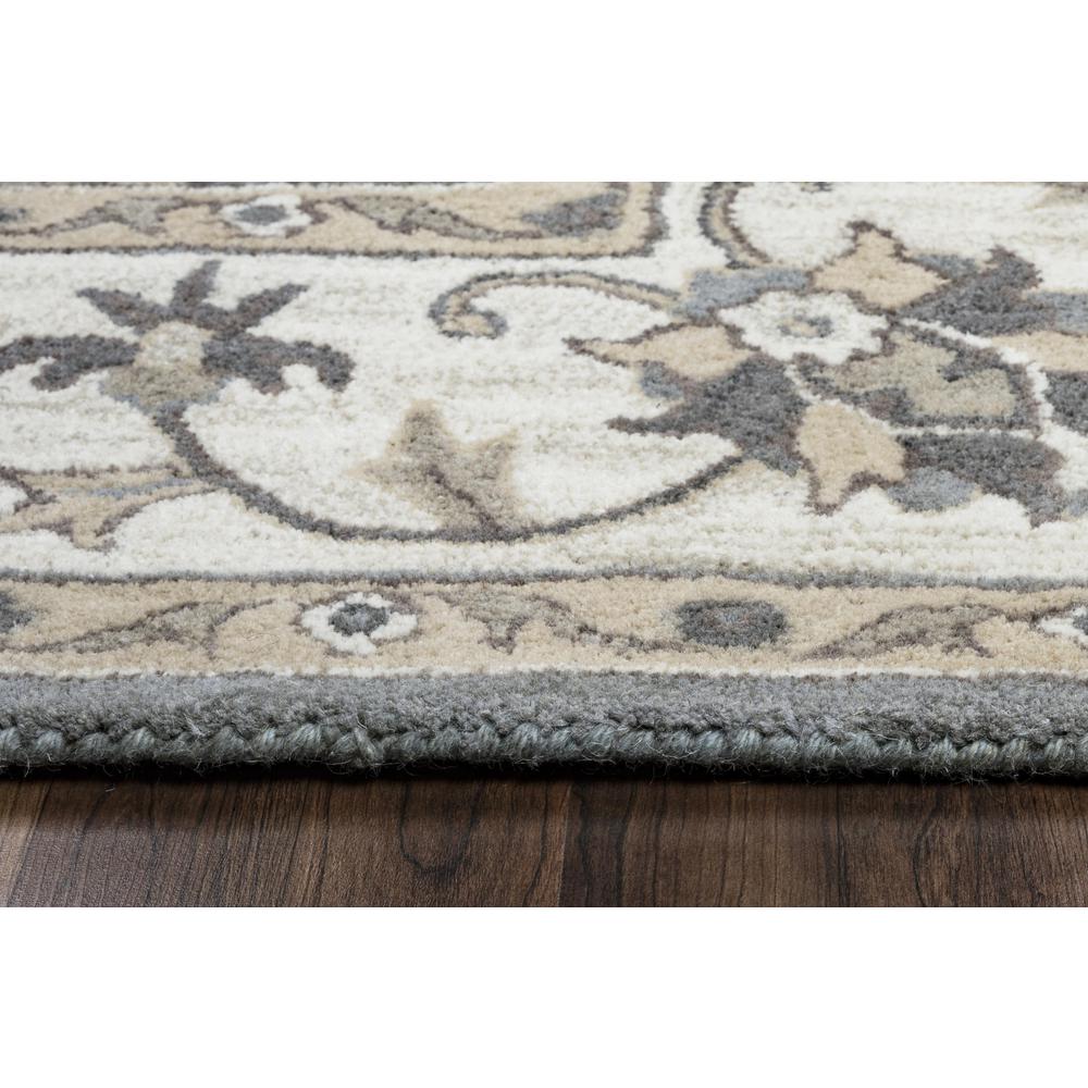 Hand Tufted Cut Pile Wool Rug, 2'6" x 10'. Picture 5