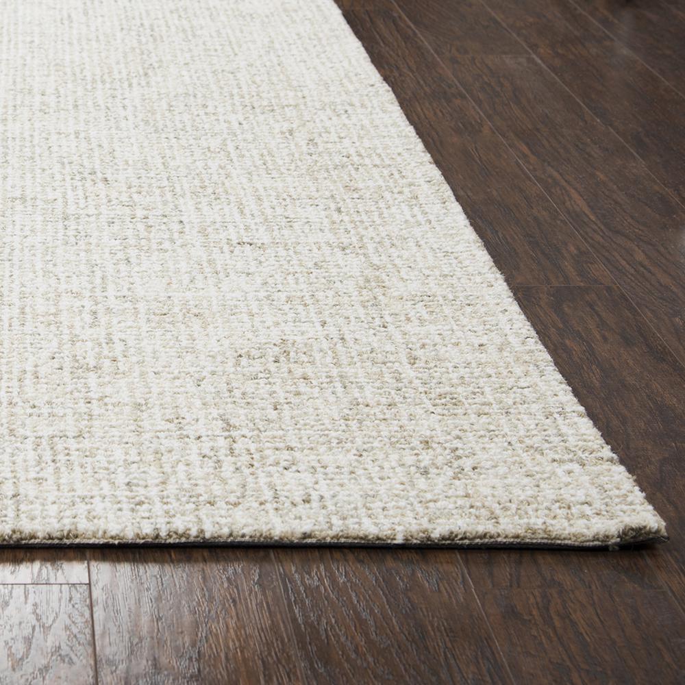 London Neutral 10' Round Hand-Tufted Rug- LD1001. Picture 8