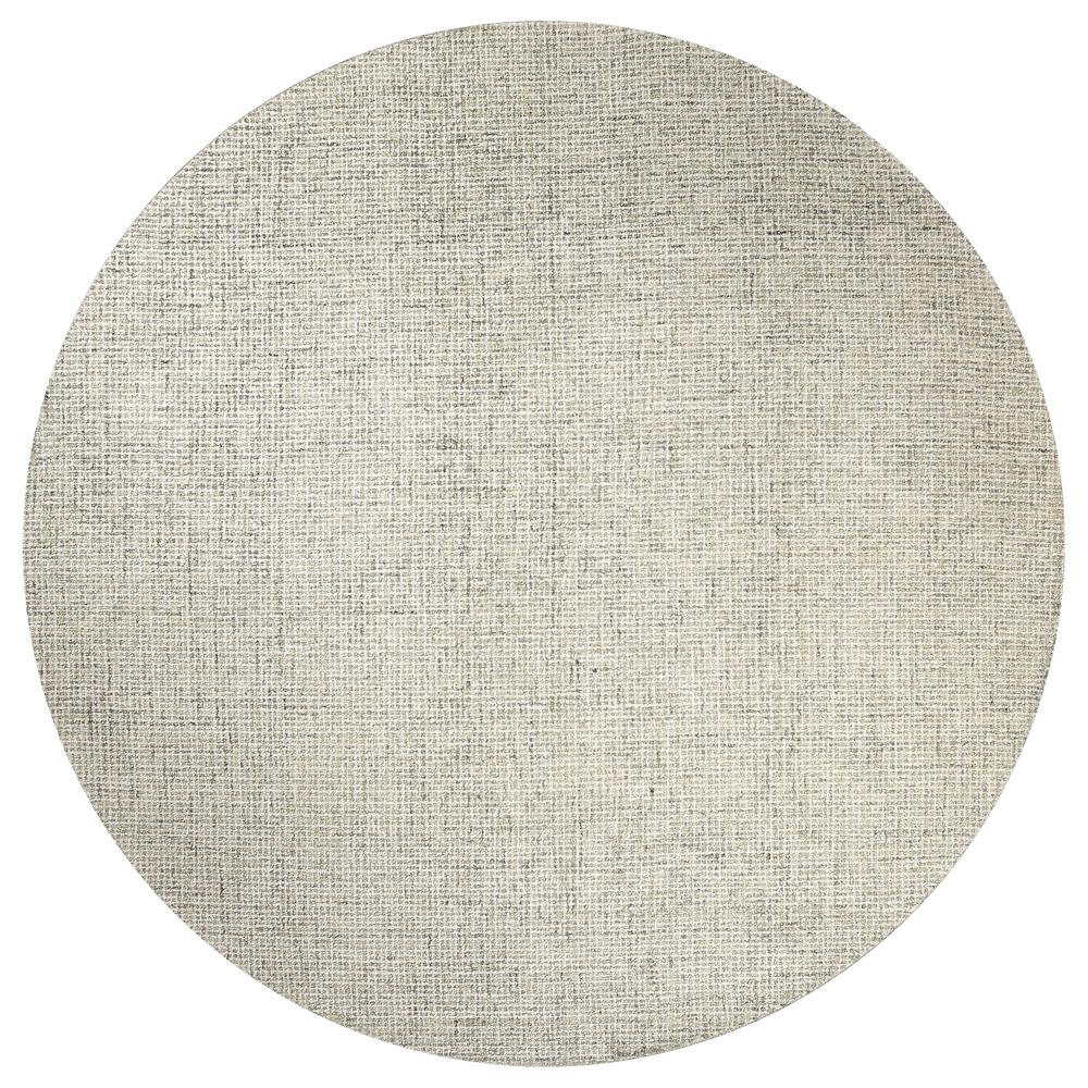 London Neutral 10' Round Hand-Tufted Rug- LD1001. Picture 5