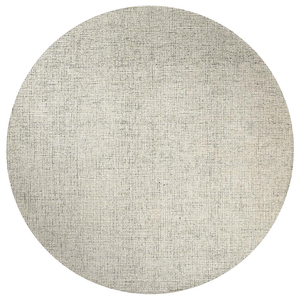London Neutral 10' Round Hand-Tufted Rug- LD1001. Picture 12