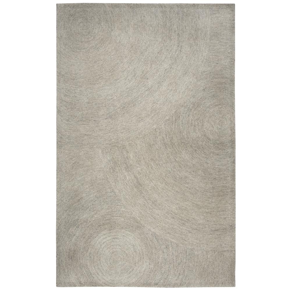 London Gray 2'6" x 8' Hand-Tufted Rug- LD1014. Picture 3