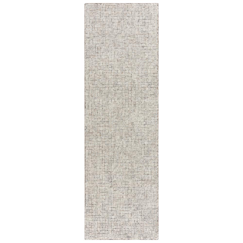 London Neutral 2'6" x 8' Hand-Tufted Rug- LD1016. Picture 7