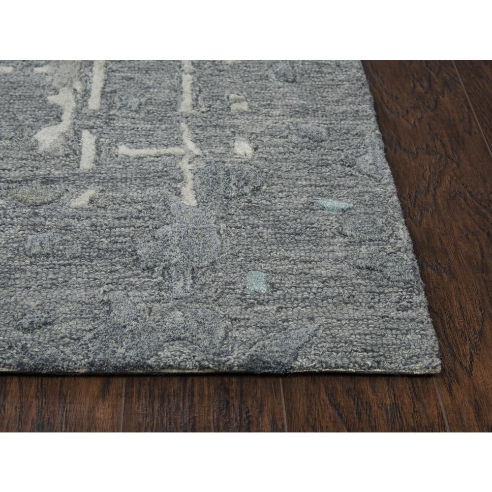 Lapis Gray 5' x 8' Hand-Tufted Rug- LP1006. Picture 1