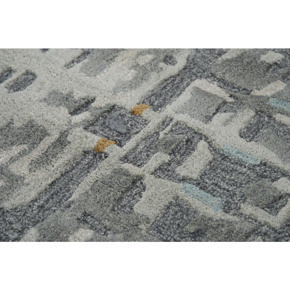 Lapis Gray 5' x 8' Hand-Tufted Rug- LP1006. Picture 3