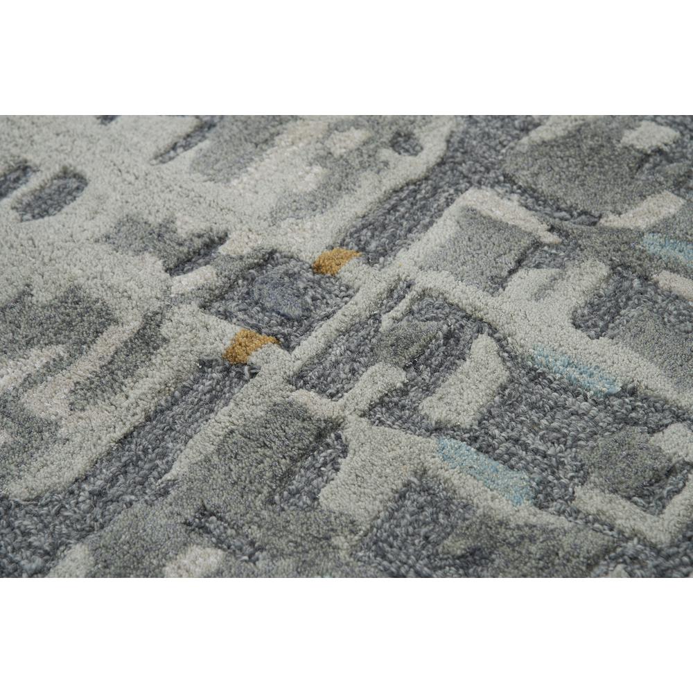 Lapis Gray 5' x 8' Hand-Tufted Rug- LP1006. Picture 10