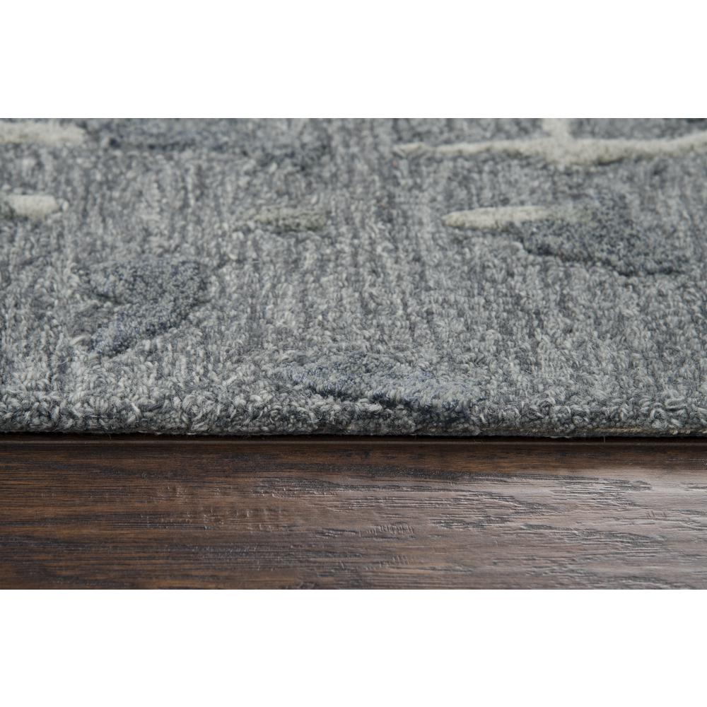 Lapis Gray 5' x 8' Hand-Tufted Rug- LP1006. Picture 5