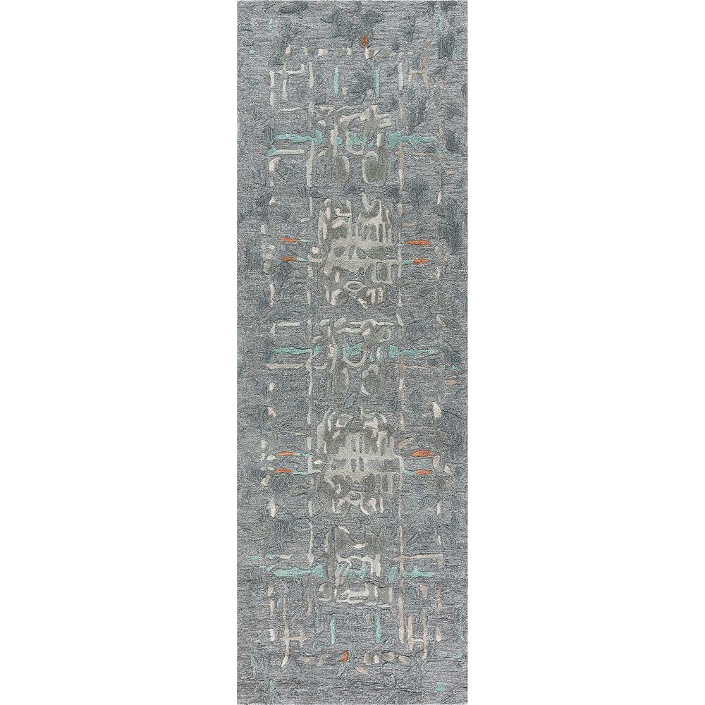 Lapis Gray 5' x 8' Hand-Tufted Rug- LP1006. Picture 14