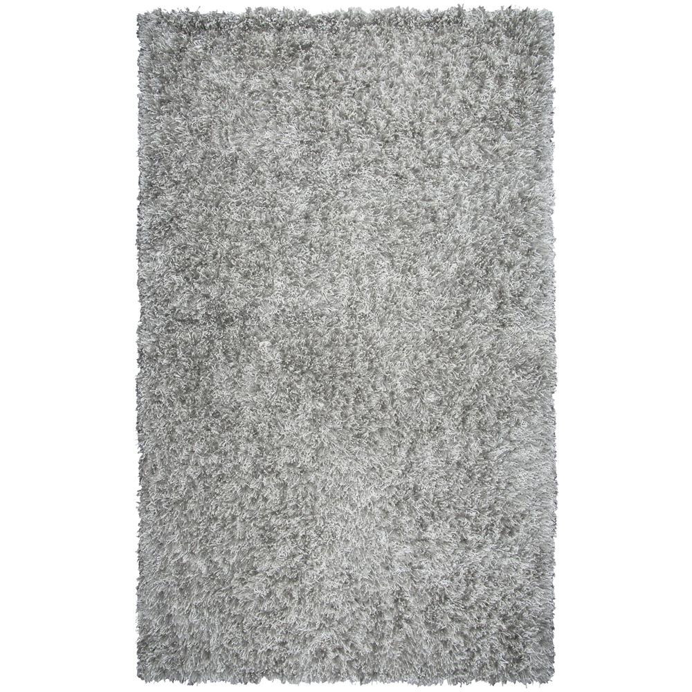 Hand Tufted Cut Pile Polyester/ Lurex Rug, 9' x 12'. Picture 1