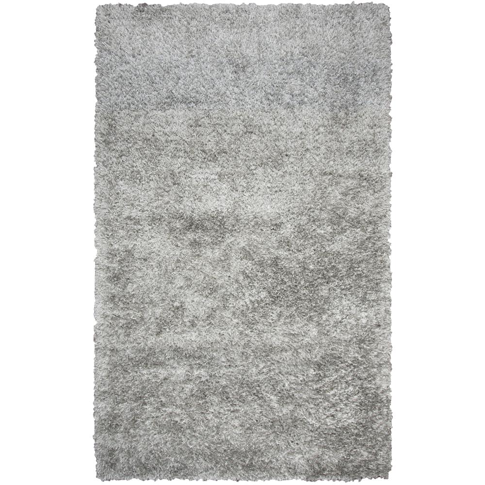 Pearl Gray 3'6" x 5'6" Hand-Tufted Rug- PE1001. Picture 4