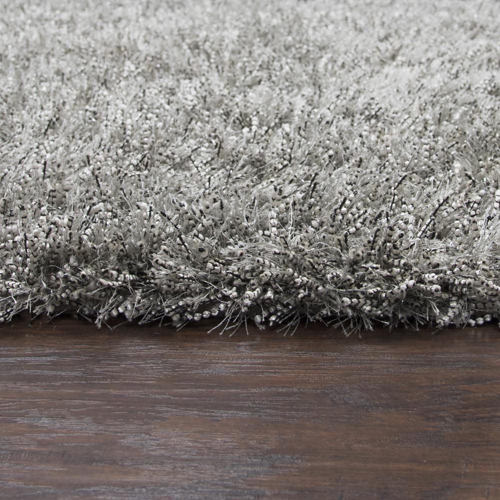 Pearl Gray 3'6" x 5'6" Hand-Tufted Rug- PE1001. Picture 5