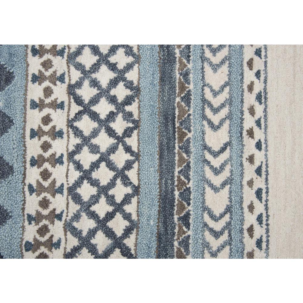 Hand Tufted Cut Pile Wool Rug, 8' x 10'. Picture 3