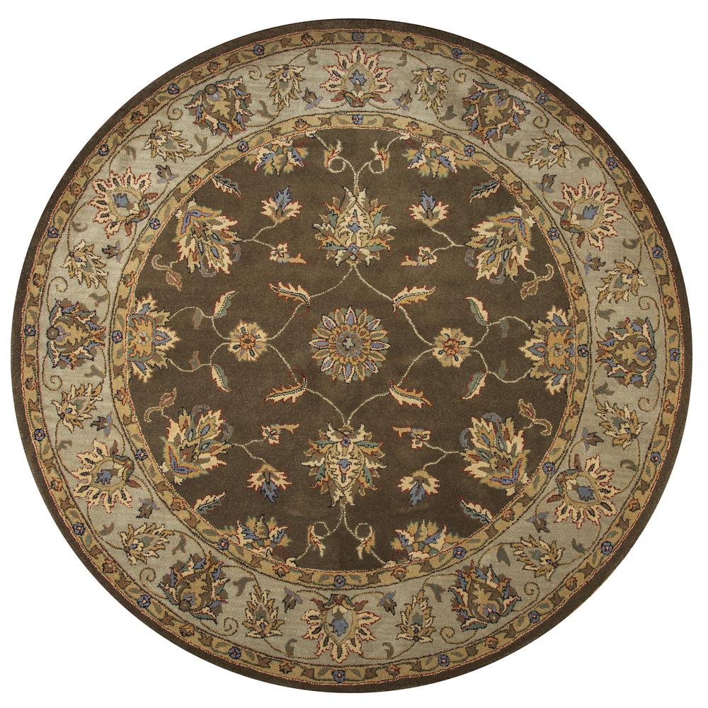 Sareena Brown 5' x 8' Hand-Tufted Rug- SE1001. Picture 6