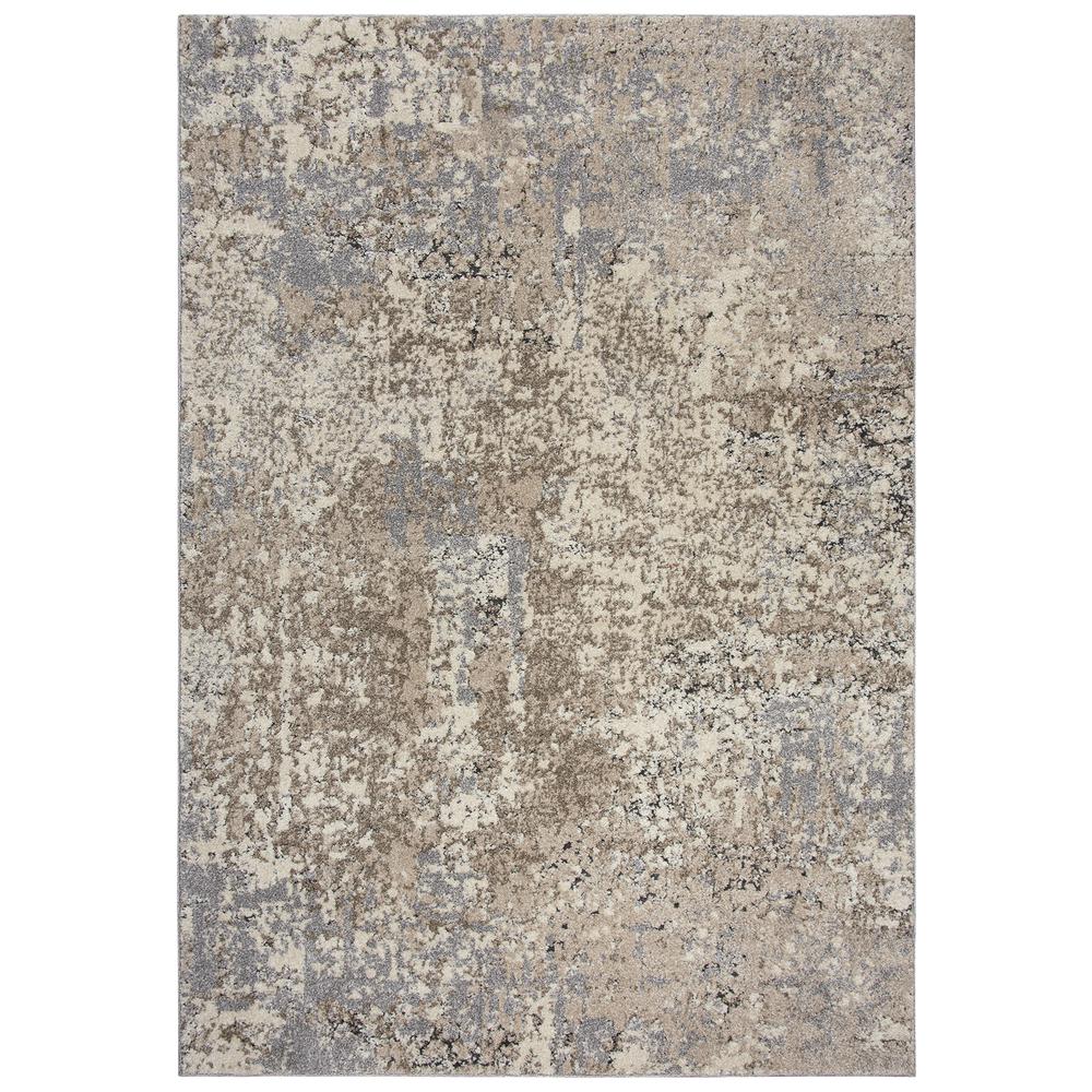 Venice Neutral 5'3"x7'6" Power-Loomed Rug- VI1007. Picture 10