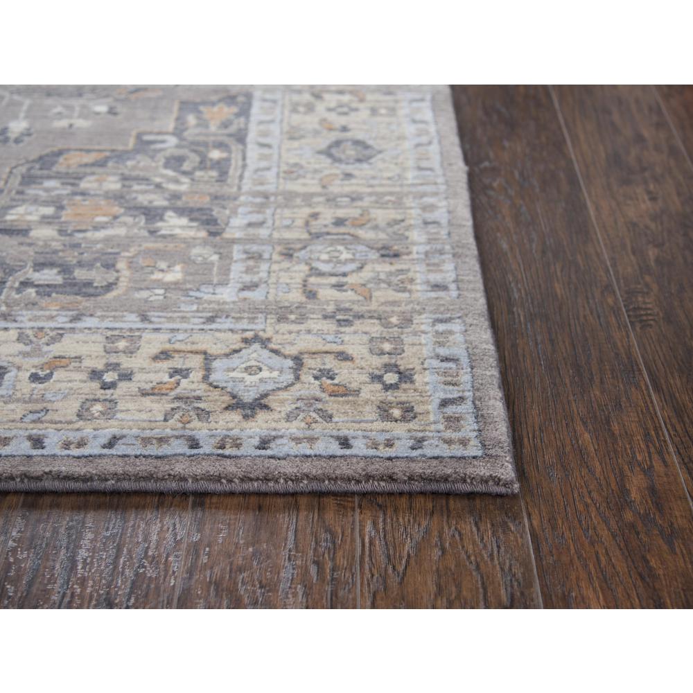 Hybrid Cut Pile Wool Rug, 5' x 8'. Picture 3