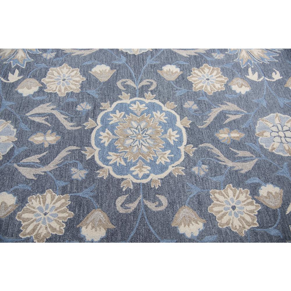Cascade Brown 2'6" x 8' Hand-Tufted Rug- CD1005. Picture 3