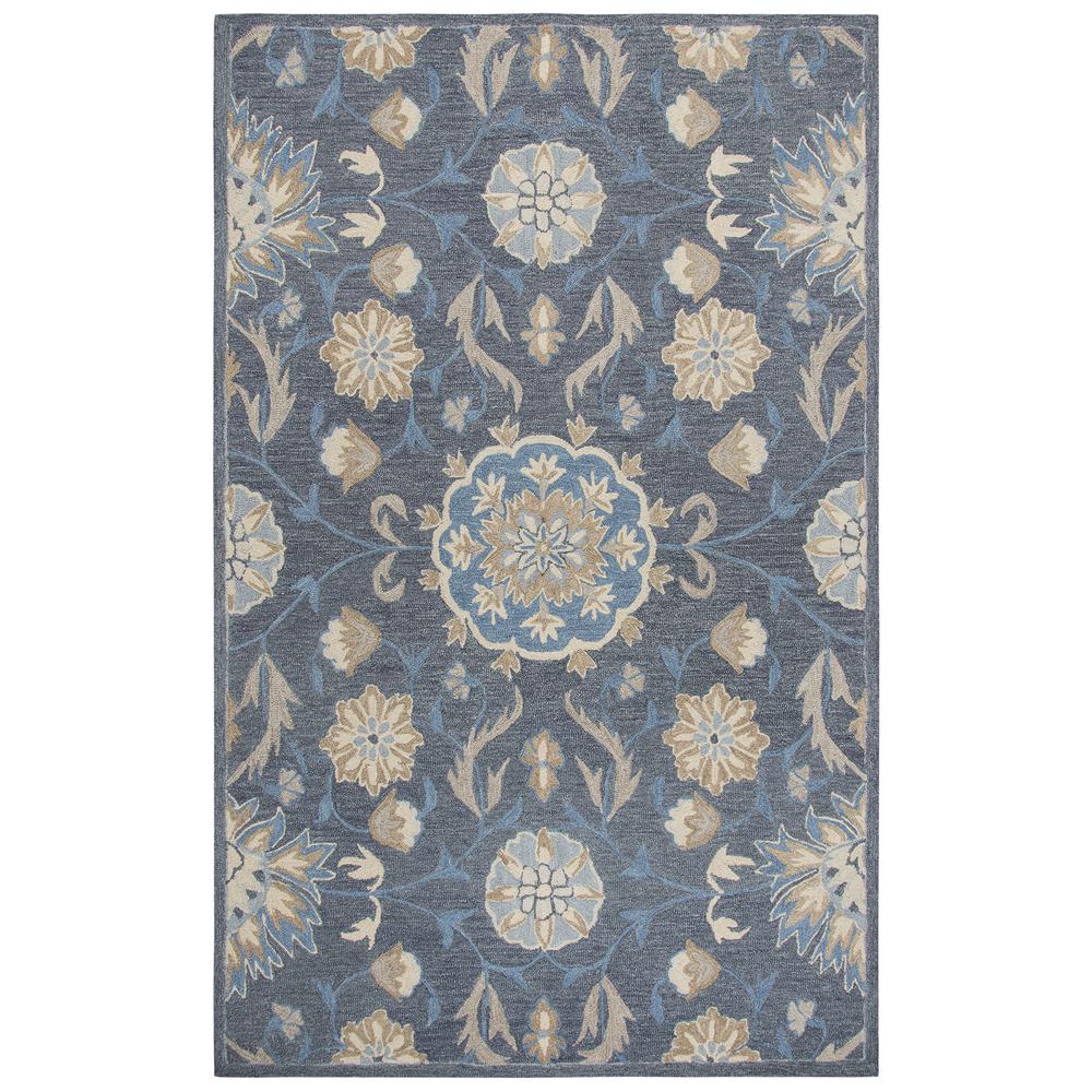 Cascade Brown 2'6" x 8' Hand-Tufted Rug- CD1005. Picture 13