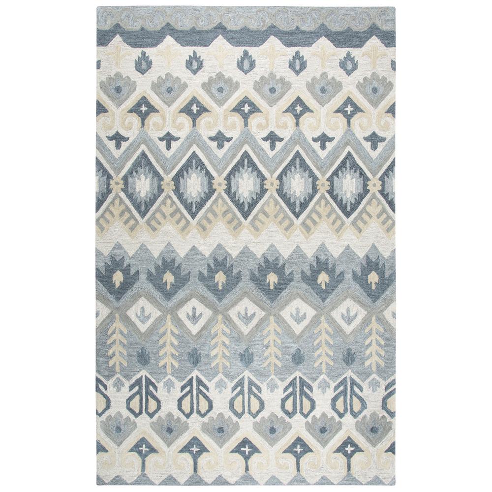 Cascade Neutral 2'6" x 8' Hand-Tufted Rug- CD1009. Picture 5